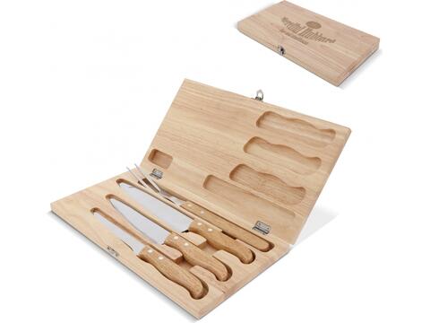 Knife set in gift box