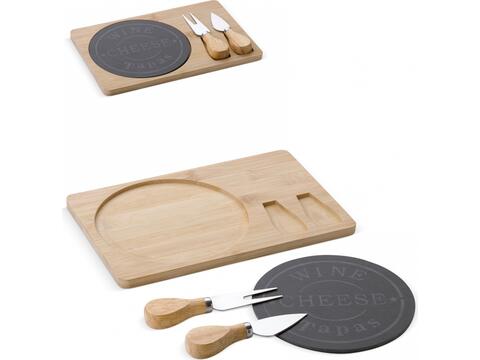 Cheese set bamboo