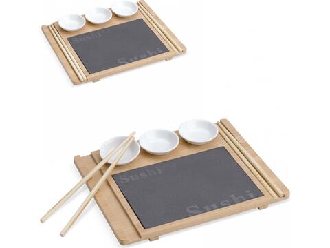 Sushi serving set