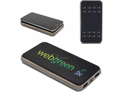 Powerbank wireless with highgloss surface 8.000mAh