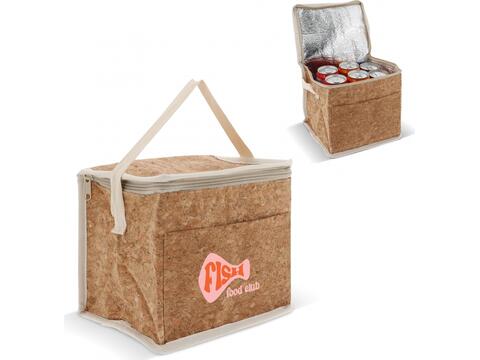 Cooler bag cork square 22x18x18cm