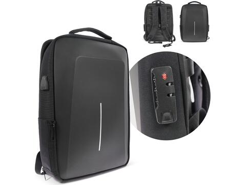 Anti-theft laptop backpack