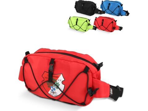 Crossbody bag R-PET with drawcord