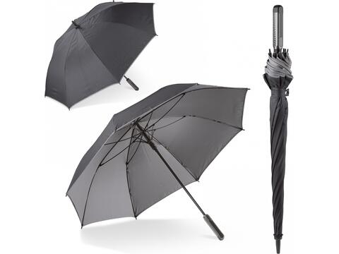 Deluxe 25” double canopy umbrella auto open