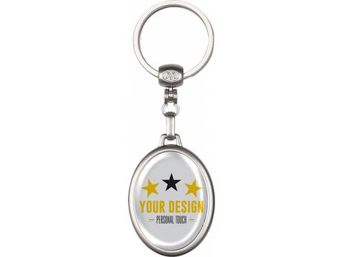 Keyring Metal Oval