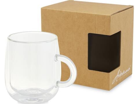 Iris 330 ml glass mug