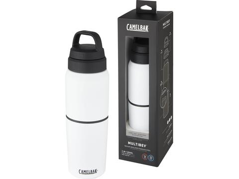 MultiBev vacuum insulated stainless steel 500 ml bottle and 350 ml cup