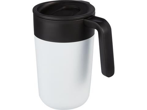 Nordia 400 ml double-wall recycled mug