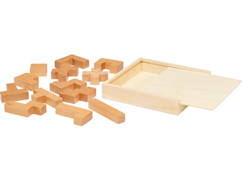 Bark wooden puzzle