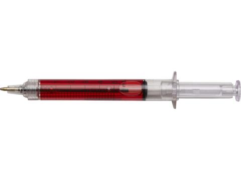 Syringe ballpen