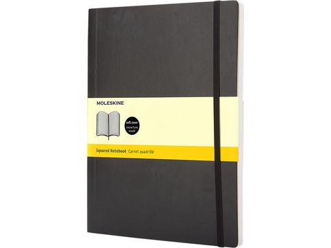 Classic XL soft cover notebook - squared