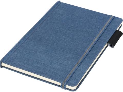 Jeans A5 fabric notebook
