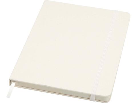 Bass A5 recycled hard cover notebook with lined pages