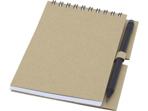 Luciano Eco wire notebook with pencil - small