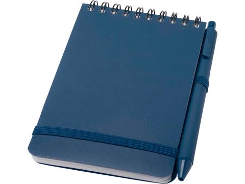 Thalaasa A6 hard cover ocean-bound notebook with ballpoint pen (black ink)