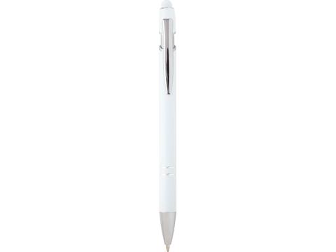Kish ballpoint pen with silver finish (blue ink)