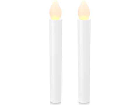 Floyd 2-piece LED candle set