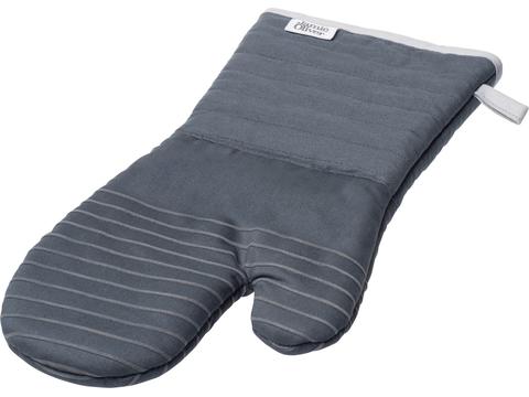 Belfast cotton with silicone oven mitt