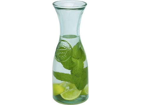 Fresco recycled glass carafe