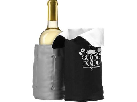 Chill foldable wine cooler sleeve