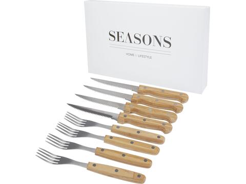 Bif steak cutlery set