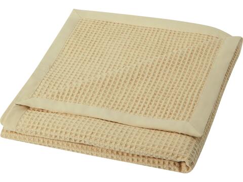 Abele 150 x 140 cm cotton waffle blanket