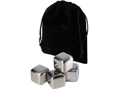 Froz stainless steel ice cubes set