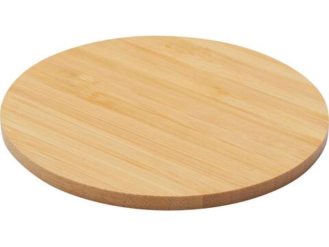 Cha bamboo coaster