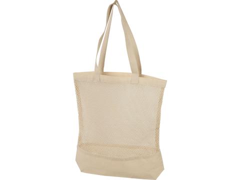 Maine mesh cotton tote bag