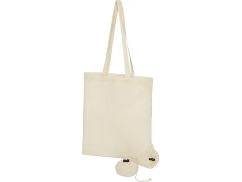Patna 100 g/m² cotton foldable tote bag