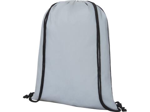 Horizon reflective drawstring bag