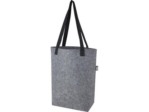 Felta GRS recycled felt tote bag with wide bottom 12L