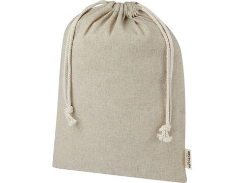 Pheebs 150 g/m² GRS recycled cotton gift bag large 4L