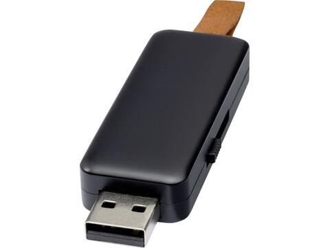 Gleam 8GB light-up USB flash drive