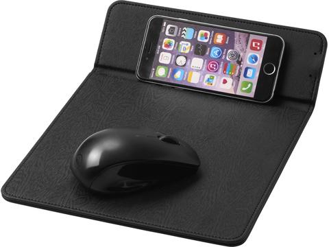 Rodent wireless charging mouse pad