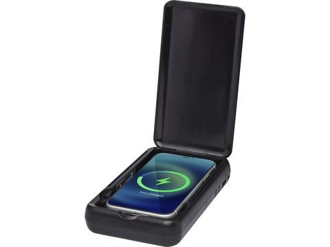 Nucleus UV smartphone sanitizer with 10.000 mAh wireless power bank