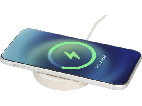 Naka 5W wheat straw wireless charging pad