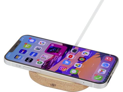 Cerris 15W cork wireless charging pad