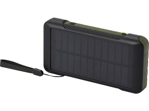 Soldy 10.000 mAh RCS recycled plastic solar dynamo power bank