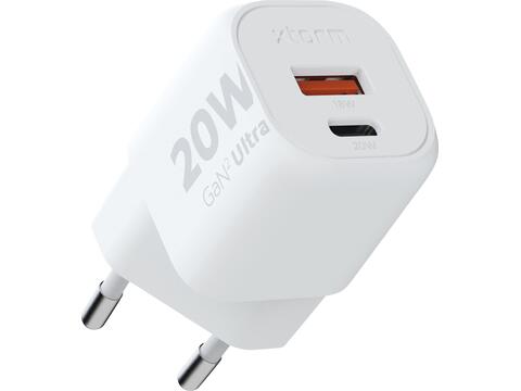 Xtorm XEC020 GaN² Ultra 20W wall charger