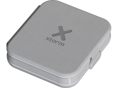 Xtorm XWF21 15W foldable 2-in-1 wireless travel charger