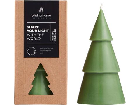 Orginal Home Xmas tree candle matcha - L