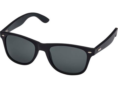 Arlo bamboo sunglasses with black coating