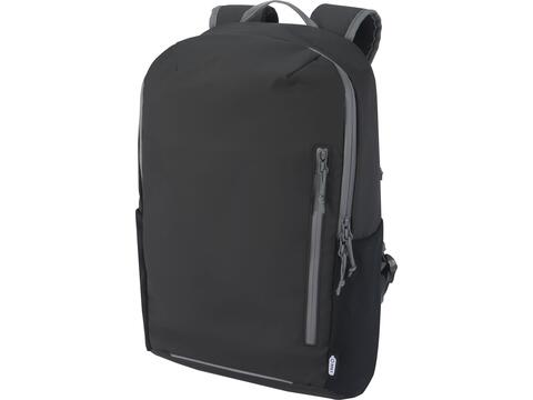 Aqua 15" GRS recycled water resistant laptop backpack 21L