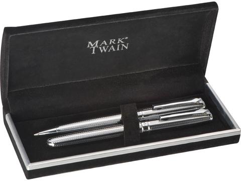 Writing set Chromes Silver Mark Twain