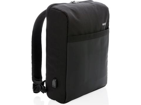 Swiss Peak 15" anti-theft RFID & USB backpack PVC free