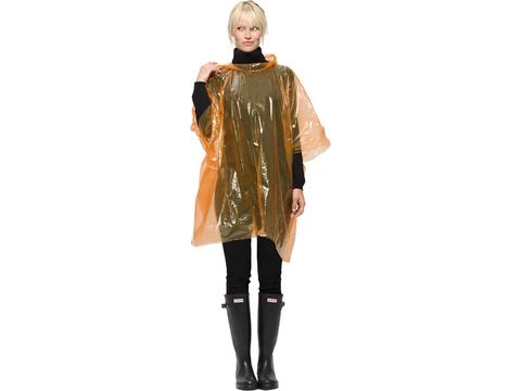 Disposable Poncho with pouch