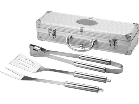 Barbeque Set in metal case