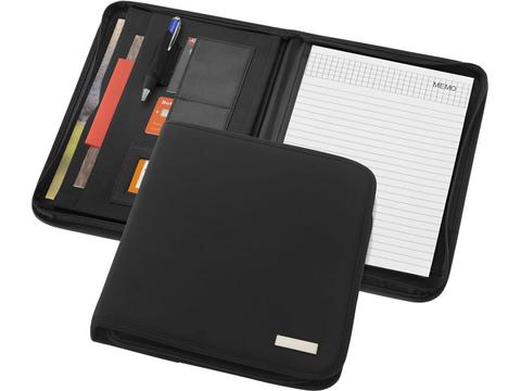 A4 Zipper Portfolio Microfiber