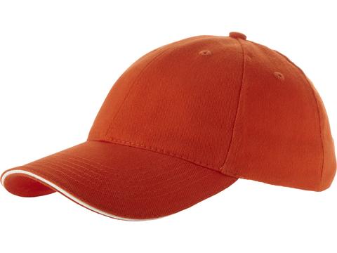 Slazenger 6 Panel Sandwich Cap